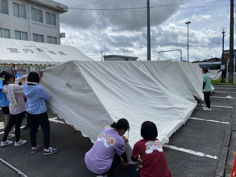 隼人駅前通り会 夏祭りボランティア03