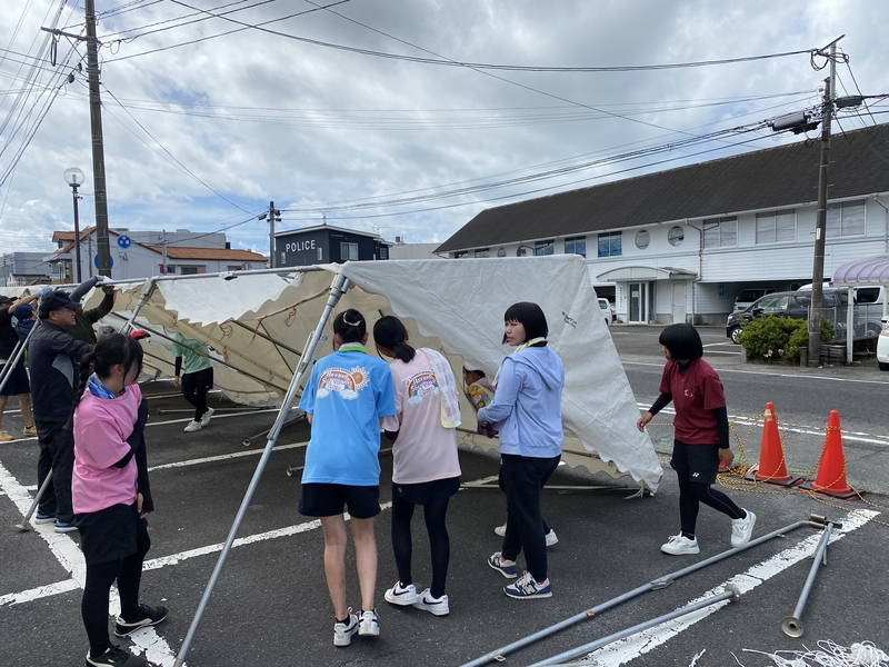 隼人駅前通り会 夏祭りボランティア04