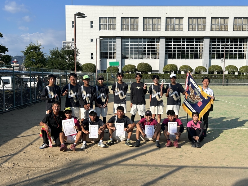 ソフトテニス部　R8地区大会